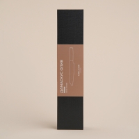 Нож кухонный SL Home &laquo;Оливия&raquo;, разделочный, лезвие 20,32 см, дамасская сталь, цвет коричневый