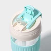 Термокружка стеклянная Magistro &laquo;Трэвел&raquo;, 570 мл, 8,9&times;8,3&times;18 см