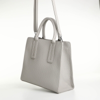 Сумка женская на молнии, TEXTURA, средний размер, цвет серый