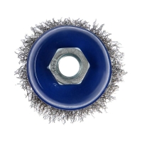 Щетка металлическая для УШМ ТУНДРА, "чашка", М14, 65 мм