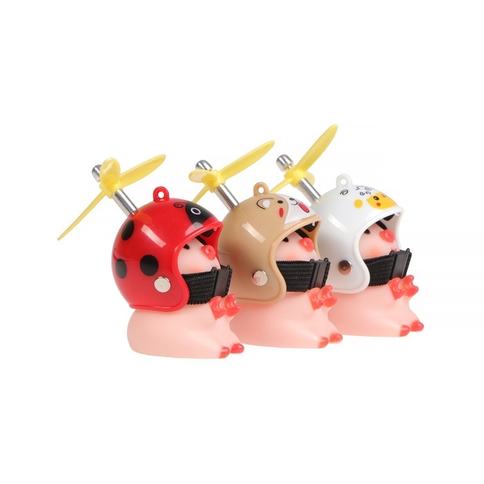 Свинка с пропеллером, цвет розовый, микс