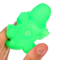 Набор резиновых игрушек для ванны &laquo;Зверята с кругом&raquo;, с пищалкой, 5 шт, виды МИКС, Крошка Я