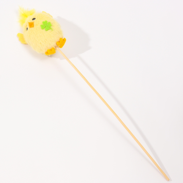 Пасхальный декор на палочке &laquo;Цыпленок&raquo;, 5,5 &times; 7,5 &times; 33 см