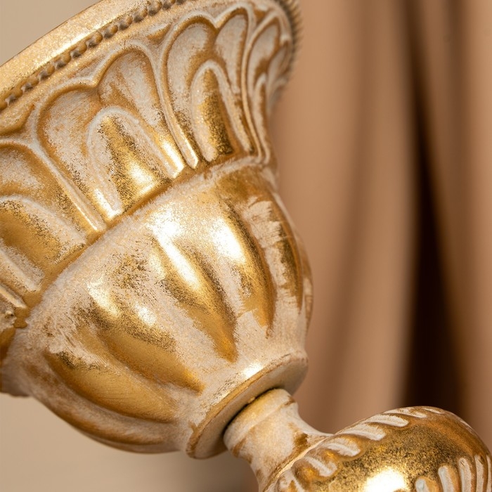 Подсвечник металл &laquo;Ярусы&raquo; для одной свечи 16 х 16 х 31 см