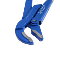 Ключ трубный рычажный ТУНДРА, полукруглый зажим 45&deg;, раскрытие до 35 мм, №1, 1"