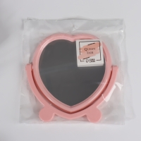 Зеркало настольное, с рамкой под фотографию, зеркальная поверхность 12,7 &times; 13 см, цвет МИКС