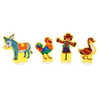 Набор напольный пазл с фигурками &laquo;Моя ферма&raquo;, 10 фигурок, 42 детали