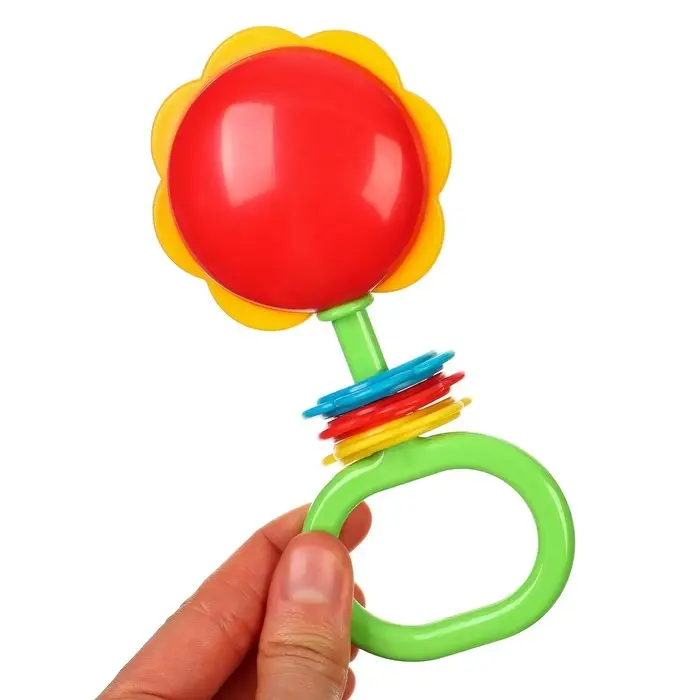 Погремушка &laquo;Цветочек&raquo;, цвет МИКС, Аэлита