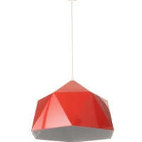 Светильник Edward 1х40Вт Е27 пр-1м красный 38х38х25см