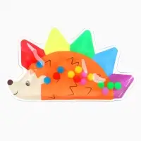 Развивающий сортер - сквиш для малышей &laquo;Ёжик&raquo;, в пакете Крошка Я