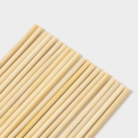 Палочки-дюбели для кондитерских изделий Доляна, 20 см, набор 18-20 шт, бамбук