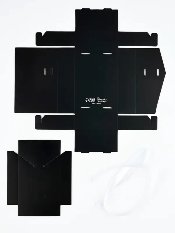 Коробка под бижутерию &laquo;Чёрная&raquo;, 12 х 8.5 х 3 см