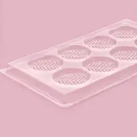 Форма для шоколада и конфет &laquo;Волна&raquo;, 8 ячеек, 22&times;11 см, прозрачная