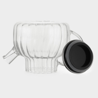 Чайник заварочный с металлической крышкой и металлическим фильтром "Свик" 600 мл 17х11см