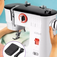 Швейная машинка электрическая бытовая КТ-6047 - 7.2 Вт