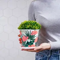 Горшок для цветов Доляна &laquo;Антуриум&raquo;, 800 мл, цвет белый