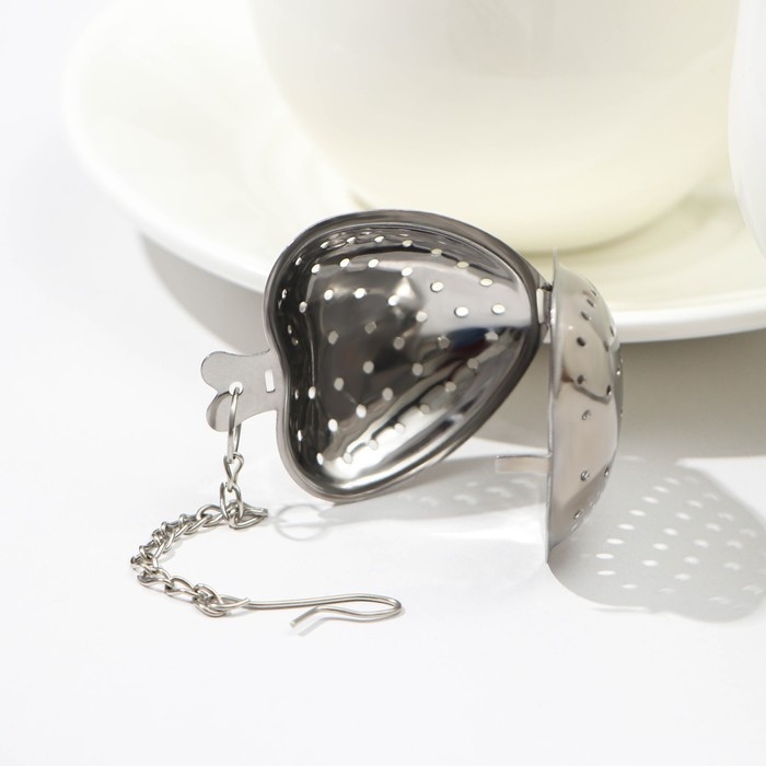 Сито для чая Доляна &laquo;Сердце&raquo;, 5 см