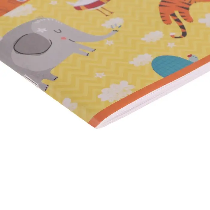 Альбом для рисования А4, 32 листа на скрепке Calligrata, обложка мелованная бумага 120 г/м&sup2;, внутренний блок офсет 100 г/м&sup2;