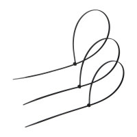 Хомут нейлоновый для стяжки, ТУНДРА, 3,6х500 мм, черный, 100 шт