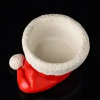 Подсвечник "Колпак" 9х7х5 см, красный