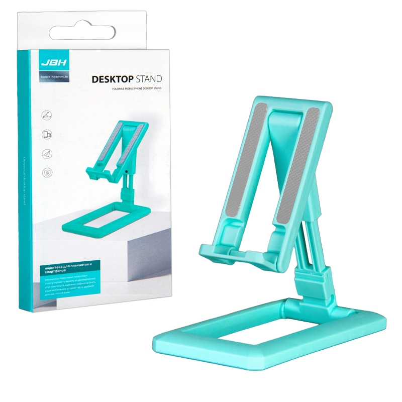 Настольный держатель телефона T2 JBH green (300шт/кор)