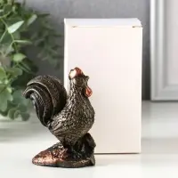 Фигура "Золотой петух" 9,7х8х5 см