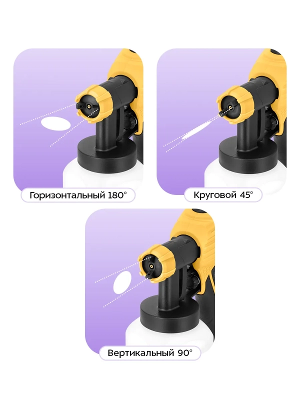 Электрический краскопульт КТ-6495 - 600 Вт