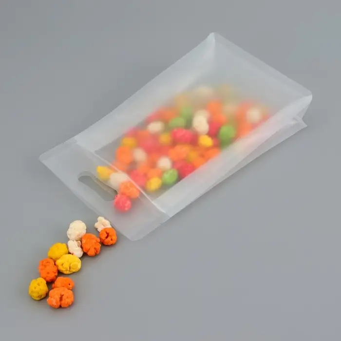 Пакет дой пак прозрачный с вырубной ручкой,14 х 24 см,100 мкм