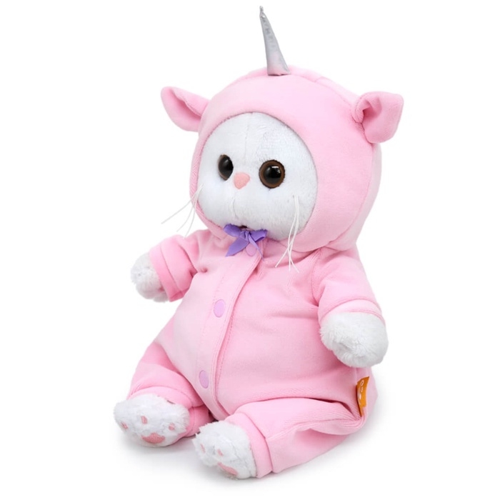 Мягкая игрушка &laquo;Кошечка Ли-Ли BABY&raquo;, в комбинезоне &laquo;Единорог&raquo;, 20 см