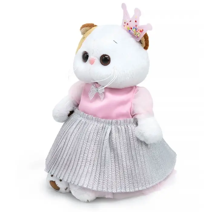 Мягкая игрушка "Ли-Ли в платье и с короной", 24 см LK24-154