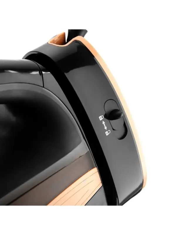 Утюг паровой BRAYER 4010BR, 2400 Вт, керамичекая подошва, 320 мл, беспроводной, коричневый