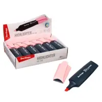 Маркер текстовыделитель 1-5мм Berlingo "Textline HP200" пастельный цвет, фламинго