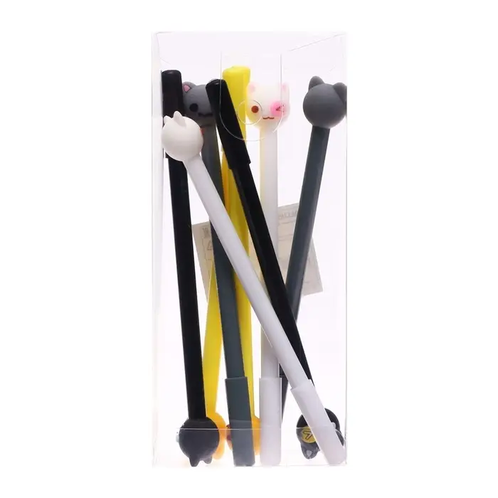 Ручка - прикол гелевая &laquo;Кошка&raquo;, синий стержень, МИКС