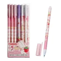 Ручка гелевая со стираемыми чернилами Calligrata, 0.38 мм, стержень синий, корпус &laquo;Ягодки&raquo;, МИКС