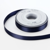 Лента атласная двухсторонняя №330 15мм*25&plusmn;1м кобальт TR