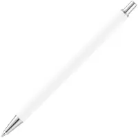 Ручка шариковая Slim Beam, белая