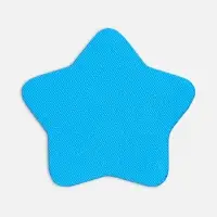 Наклейка тканевая Lunga Bial, M, голубая