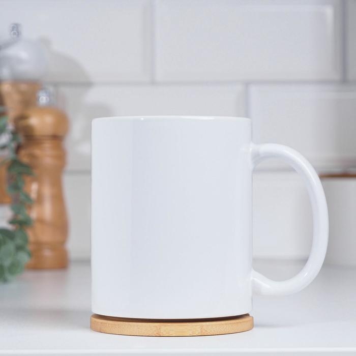 Кружка под сублимацию и нанесение "PREMIUM", с логотипом