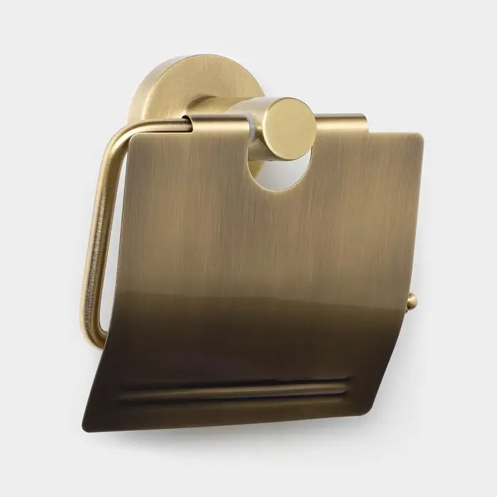 Держатель для туалетной бумаги St&ouml;lz basic Bronze, с крышкой, 13&times;16&times;5 см, бронзовый