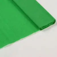 Бумага крепированная 50 х 200 см, в рулоне, 32 г/м2, зелёная