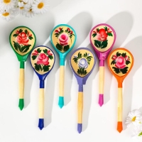 Ложка полубаская  &laquo;Матрёшка&raquo;, 19&times;6 см, микс