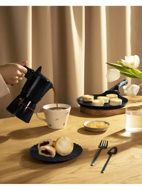 Гейзерная кофеварка PRO collection 6C 300мл индукция