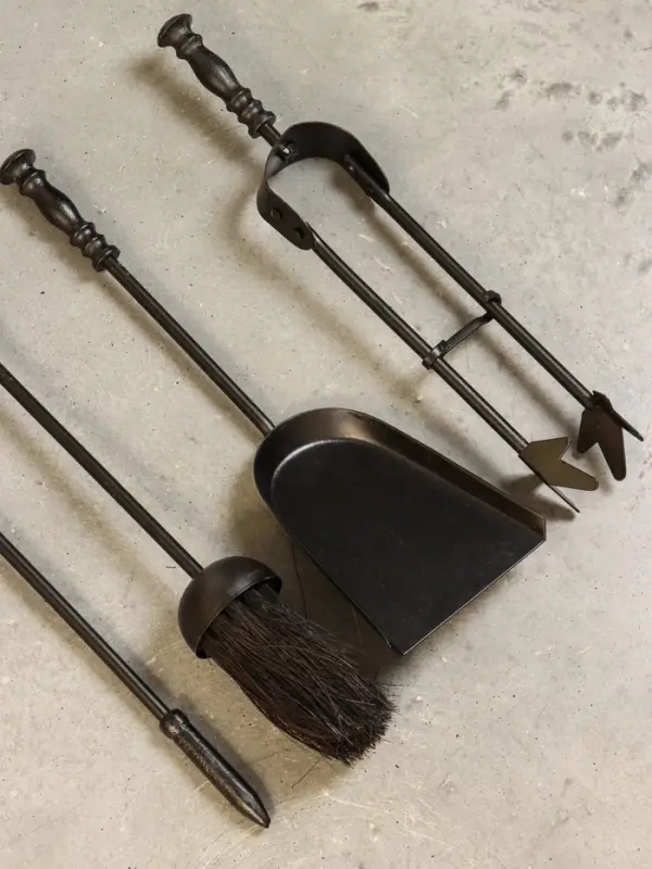 Каминный набор, 42 см, сталь