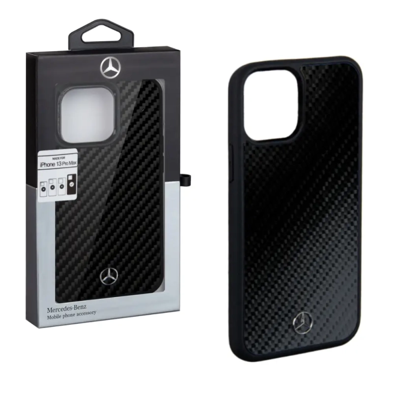 Чехол iph 13 Pro Max Benz carbon