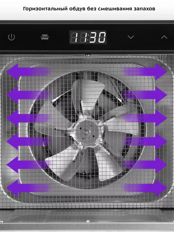 Сушка для овощей и фруктов электрическая КТ-1964 - 600 Вт