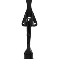 Фиксатор дверной LOCKLAND &ldquo;козья ножка&rdquo;, с автоподъемом, цвет черный