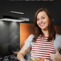 Вытяжка встраиваемая HBH 6236 BG черный