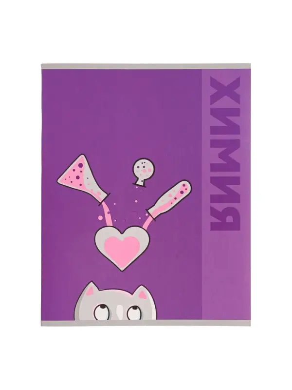 Тетрадь предметная 48 листов в клетку Calligrata &laquo;Животные. Химия&raquo;, обложка мелованный картон