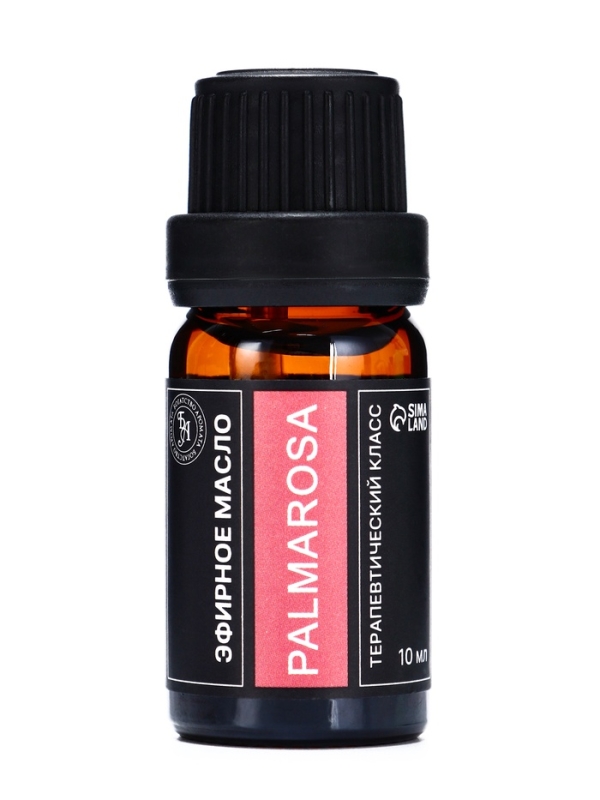 Эфирное масло "Пальмароза", 10 мл, в тубусе