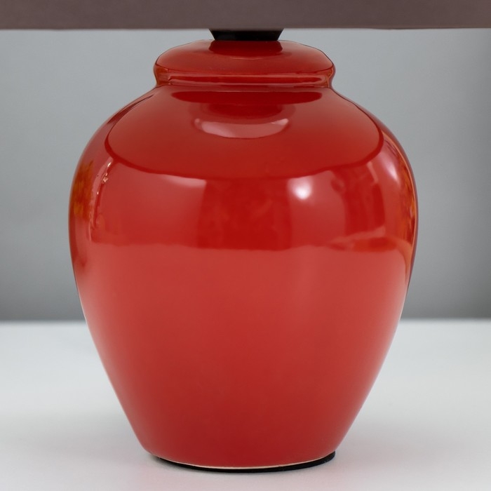 Настольная лампа "Граффити" Е14 15Вт красный RISALUX